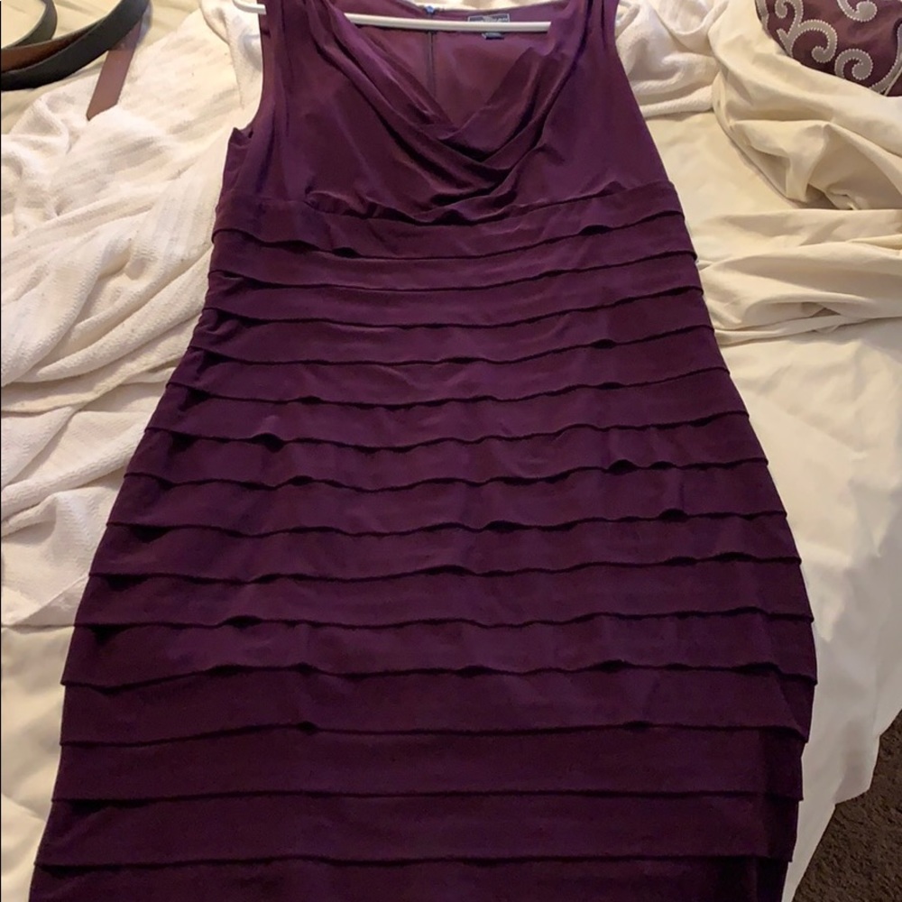 Purple dress